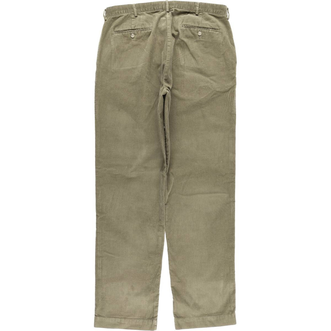 Ralph Lauren POLO by Ralph Lauren Corduroy Pants Men's W37 cotton Khaki type Vintage Second Hand
