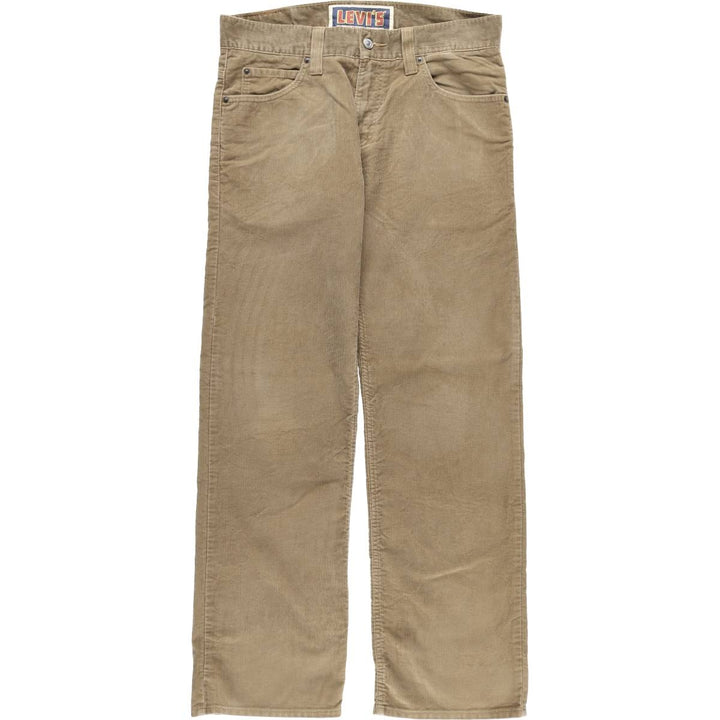 Levi's 549 Low Loose Corduroy Pants, Men's, Size 34 cotton beige type brown Vintage Second Hand