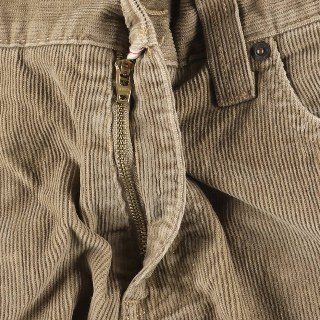 Levi's 549 Low Loose Corduroy Pants, Men's, Size 34 cotton beige type brown Vintage Second Hand