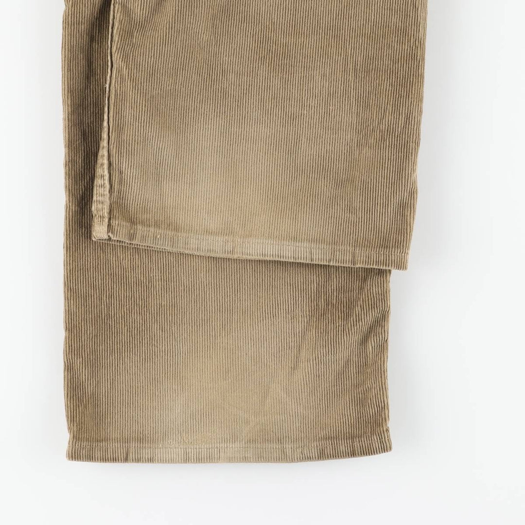Levi's 549 Low Loose Corduroy Pants, Men's, Size 34 cotton beige type brown Vintage Second Hand