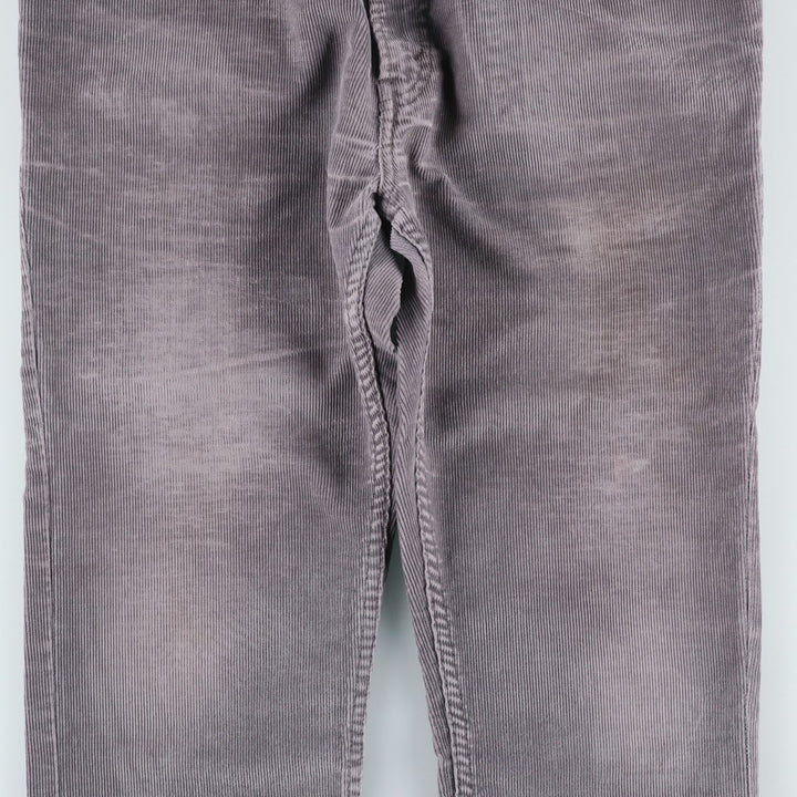 2000'S Levi's 559 Relaxed Straight Corduroy Pants, Men's, Size W36 cotton gray type Vintage Second Hand