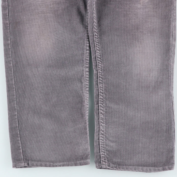 2000'S Levi's 559 Relaxed Straight Corduroy Pants, Men's, Size W36 cotton gray type Vintage Second Hand