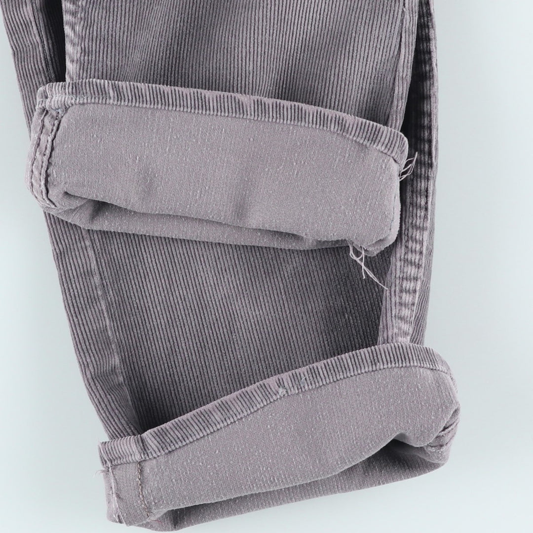 2000'S Levi's 559 Relaxed Straight Corduroy Pants, Men's, Size W36 cotton gray type Vintage Second Hand