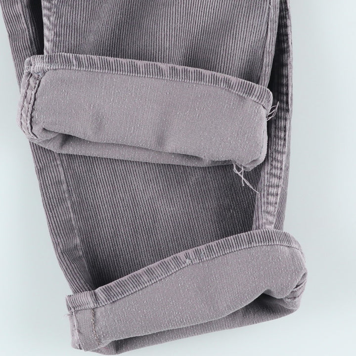 2000'S Levi's 559 Relaxed Straight Corduroy Pants, Men's, Size W36 cotton gray type Vintage Second Hand