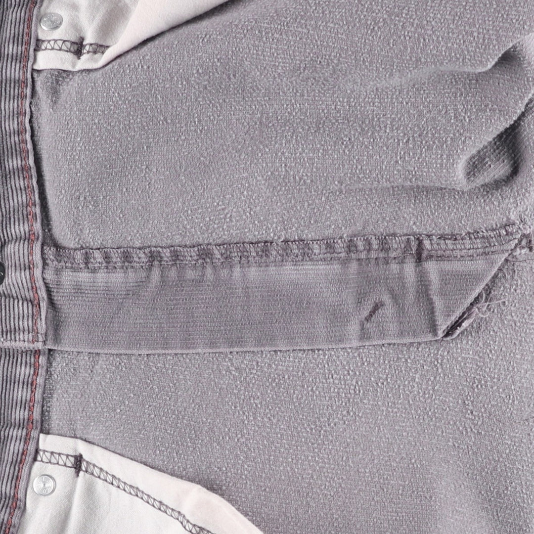 2000'S Levi's 559 Relaxed Straight Corduroy Pants, Men's, Size W36 cotton gray type Vintage Second Hand