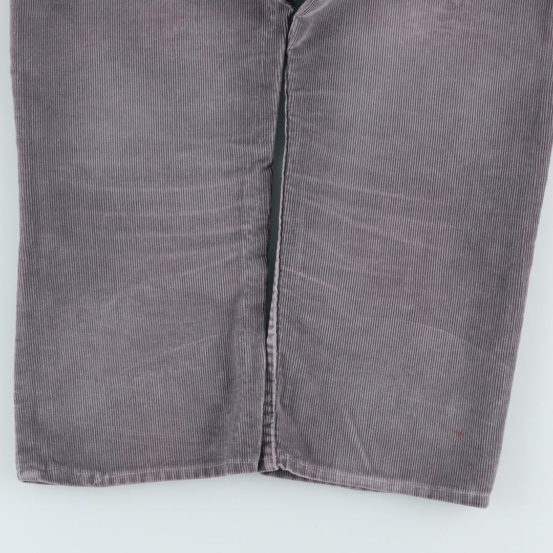 2000'S Levi's 559 Relaxed Straight Corduroy Pants, Men's, Size W36 cotton gray type Vintage Second Hand