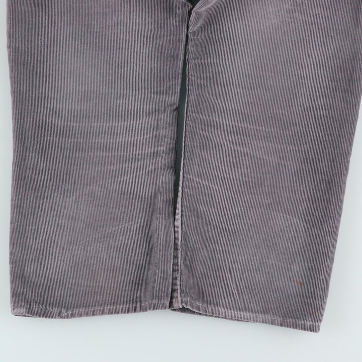 2000'S Levi's 559 Relaxed Straight Corduroy Pants, Men's, Size W36 cotton gray type Vintage Second Hand