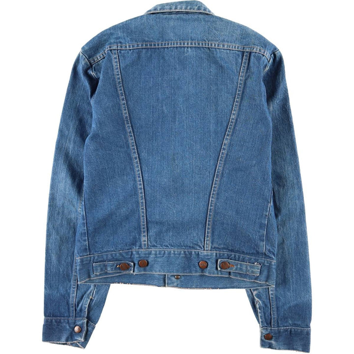 Vintage Wrangler denim jacket, size S, men's size S cotton blue type Vintage Second Hand