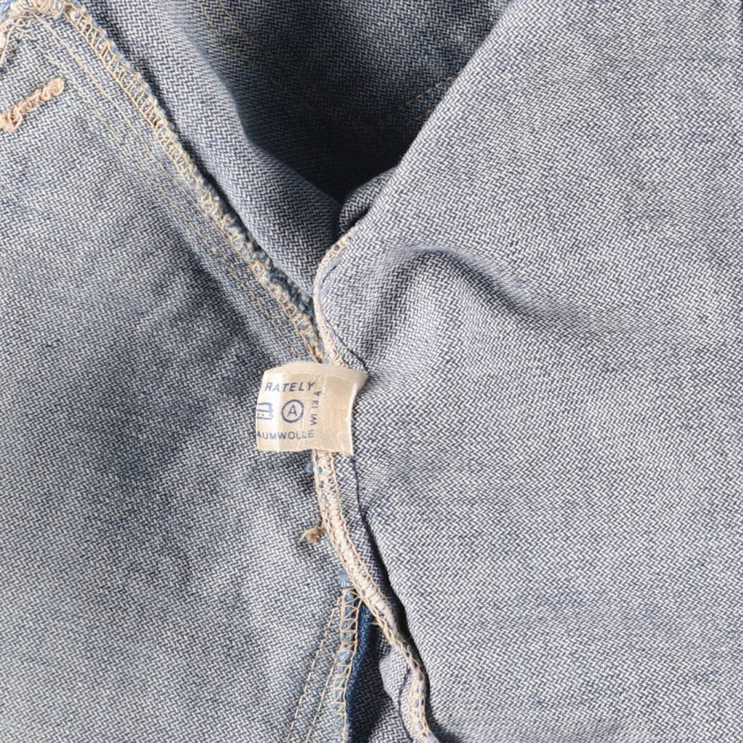 Vintage Wrangler denim jacket, size S, men's size S cotton blue type Vintage Second Hand