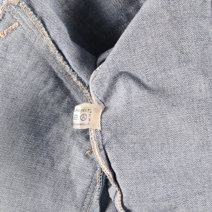 Vintage Wrangler denim jacket, size S, men's size S cotton blue type Vintage Second Hand