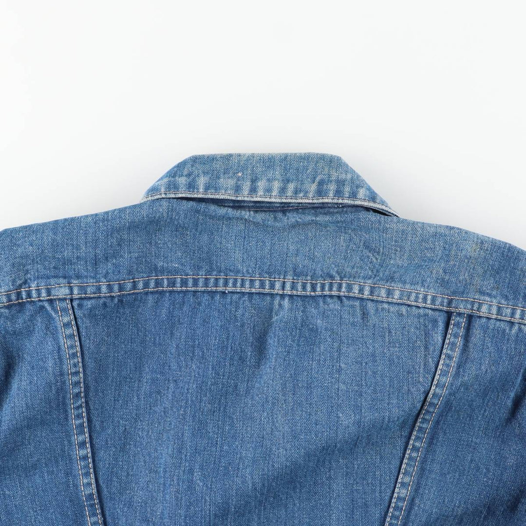 Vintage Wrangler denim jacket, size S, men's size S cotton blue type Vintage Second Hand