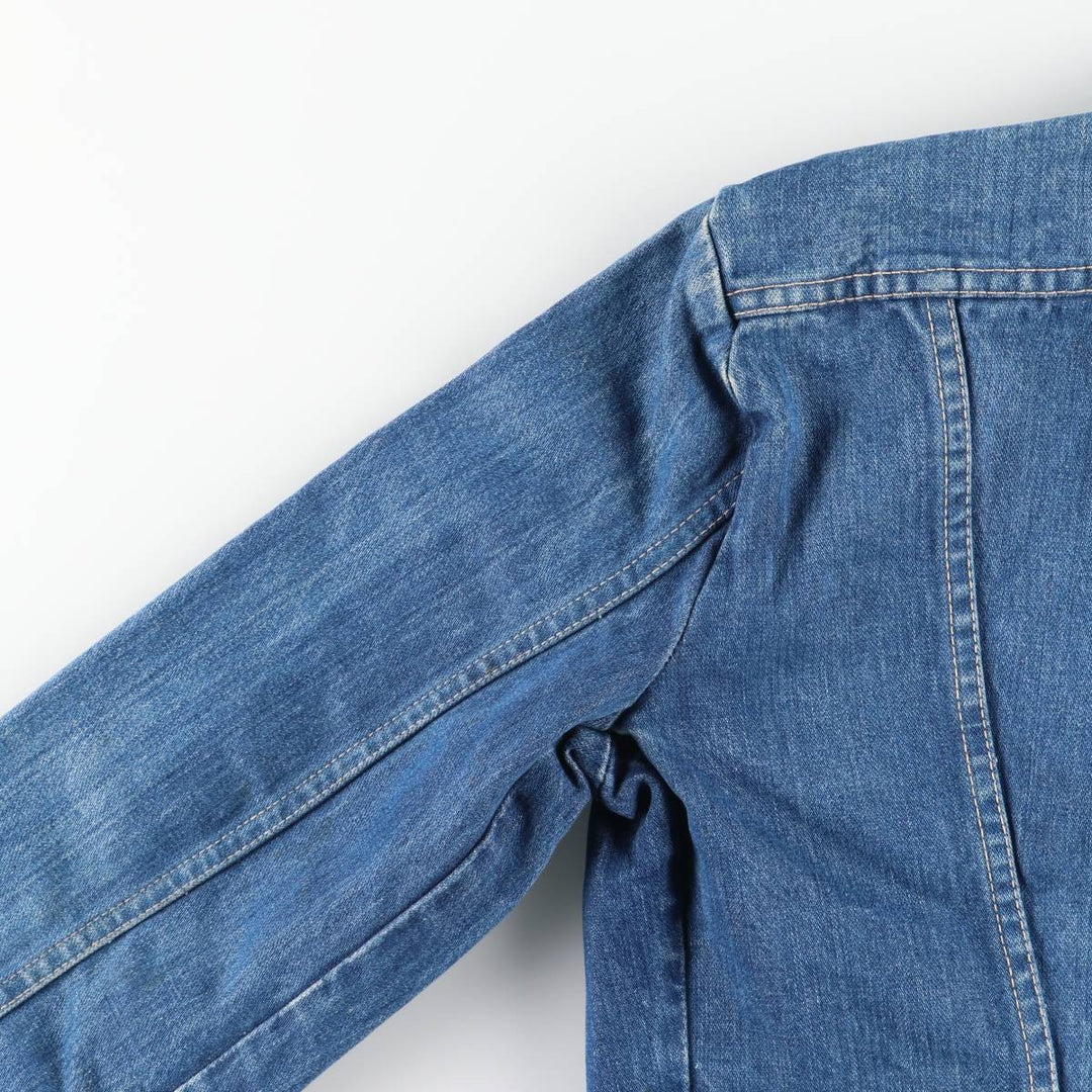 Vintage Wrangler denim jacket, size S, men's size S cotton blue type Vintage Second Hand