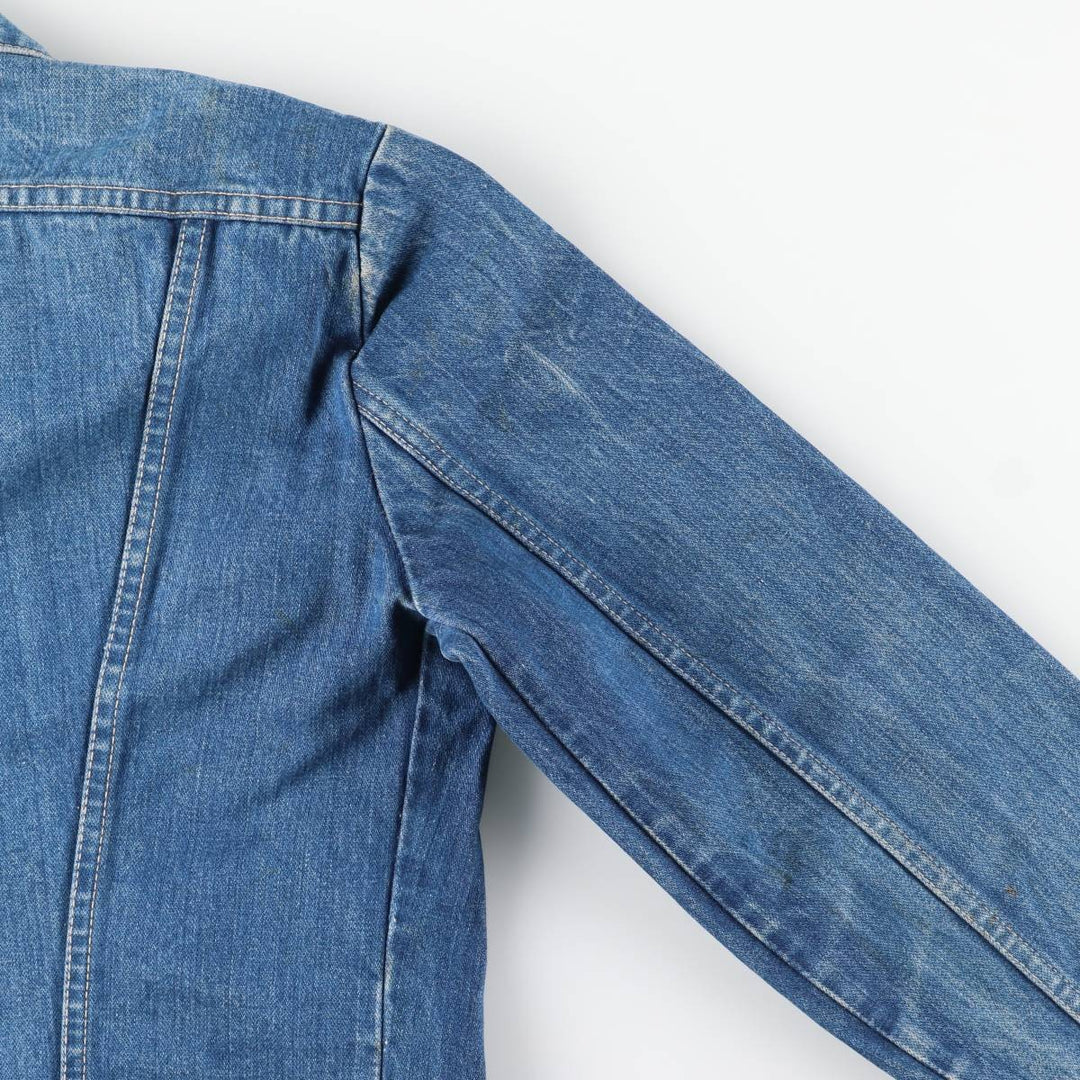 Vintage Wrangler denim jacket, size S, men's size S cotton blue type Vintage Second Hand