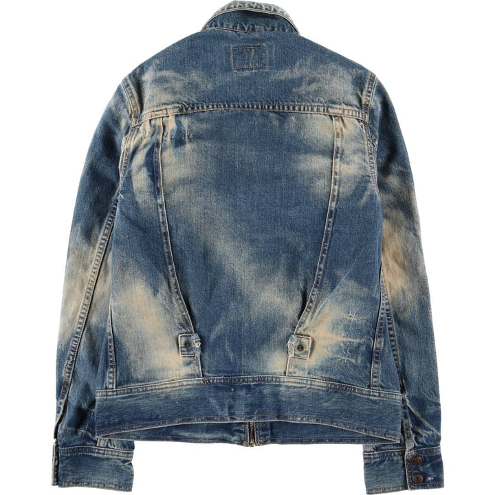 Levi's Euro Model Denim Jacket, Men's Size Small cotton blue type Vintage Second Hand