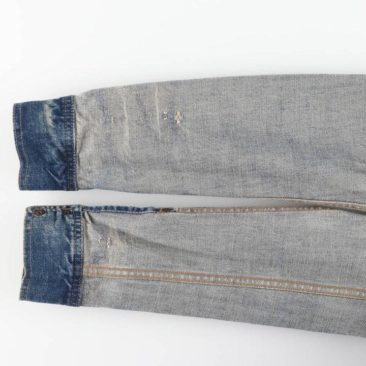 Levi's Euro Model Denim Jacket, Men's Size Small cotton blue type Vintage Second Hand