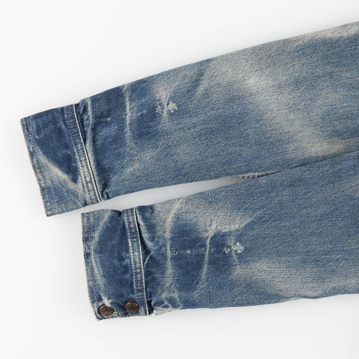 Levi's Euro Model Denim Jacket, Men's Size Small cotton blue type Vintage Second Hand