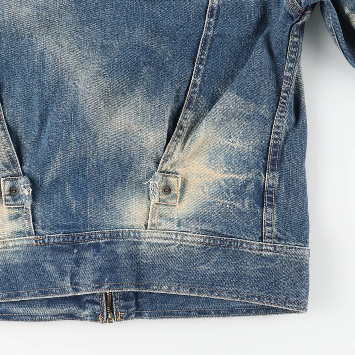 Levi's Euro Model Denim Jacket, Men's Size Small cotton blue type Vintage Second Hand