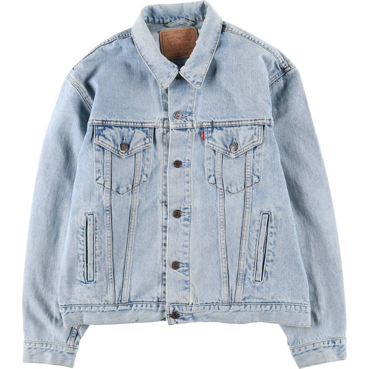 90'S Levi's 70503-0210 denim jacket, G-jacket, men's XL size, vintage cotton blue type Vintage Second Hand