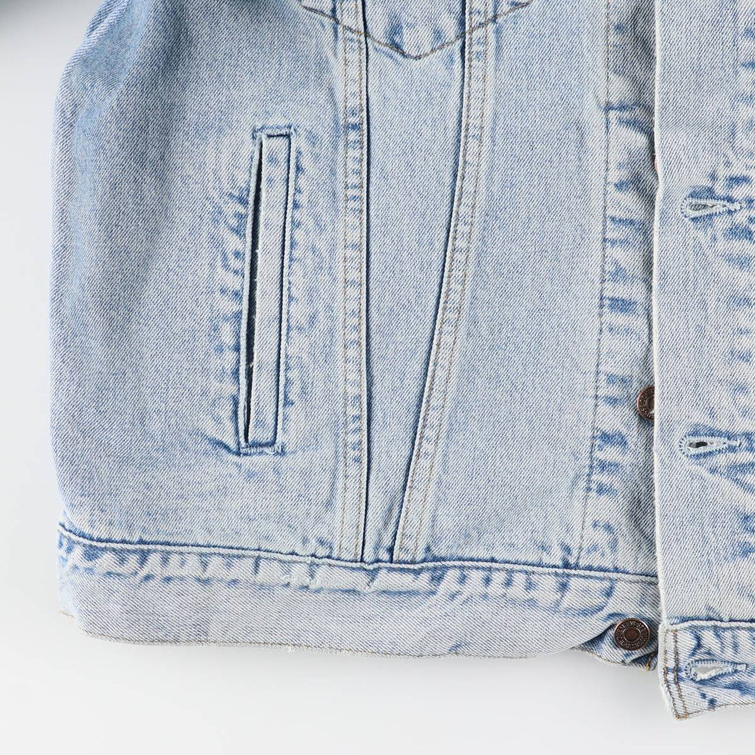 90'S Levi's 70503-0210 denim jacket, G-jacket, men's XL size, vintage cotton blue type Vintage Second Hand