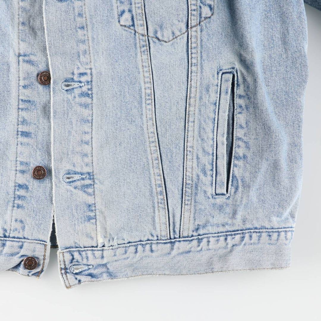 90'S Levi's 70503-0210 denim jacket, G-jacket, men's XL size, vintage cotton blue type Vintage Second Hand