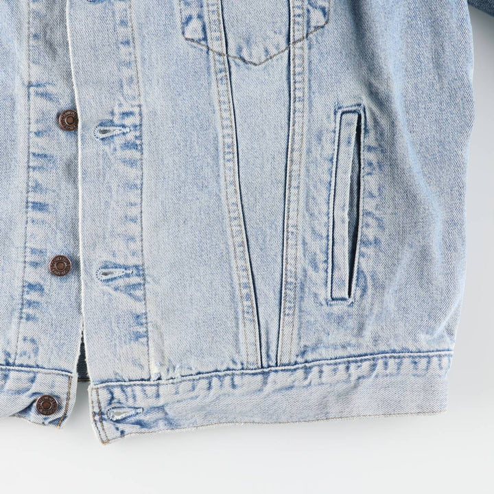 90'S Levi's 70503-0210 denim jacket, G-jacket, men's XL size, vintage cotton blue type Vintage Second Hand