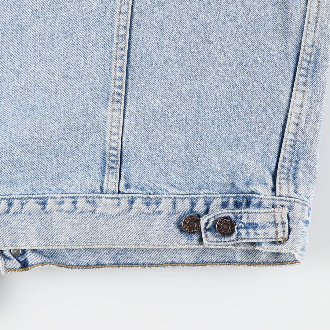 90'S Levi's 70503-0210 denim jacket, G-jacket, men's XL size, vintage cotton blue type Vintage Second Hand