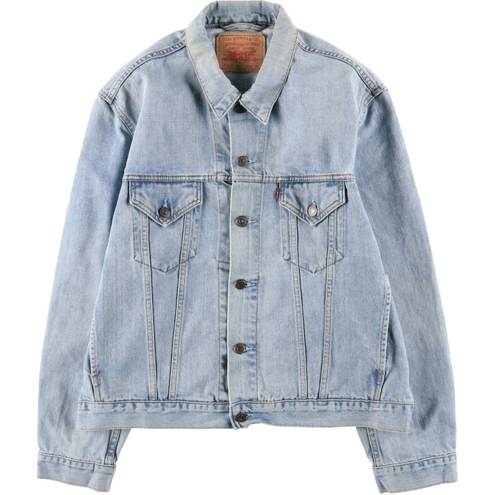 Levi's Euro Model Denim Jacket, Men's XL cotton blue type Vintage Second Hand