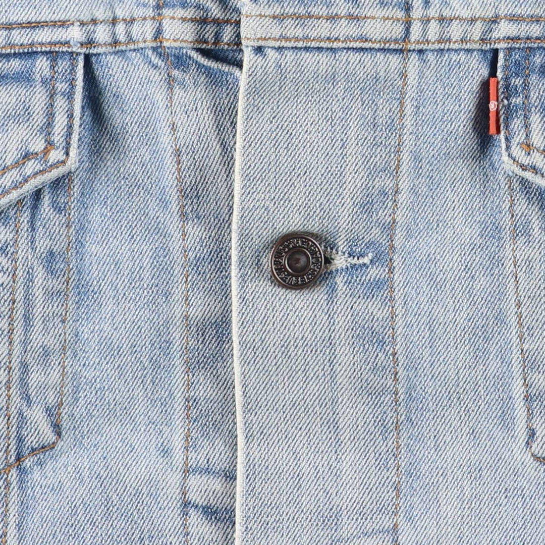 Levi's Euro Model Denim Jacket, Men's XL cotton blue type Vintage Second Hand