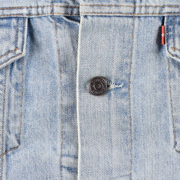 Levi's Euro Model Denim Jacket, Men's XL cotton blue type Vintage Second Hand