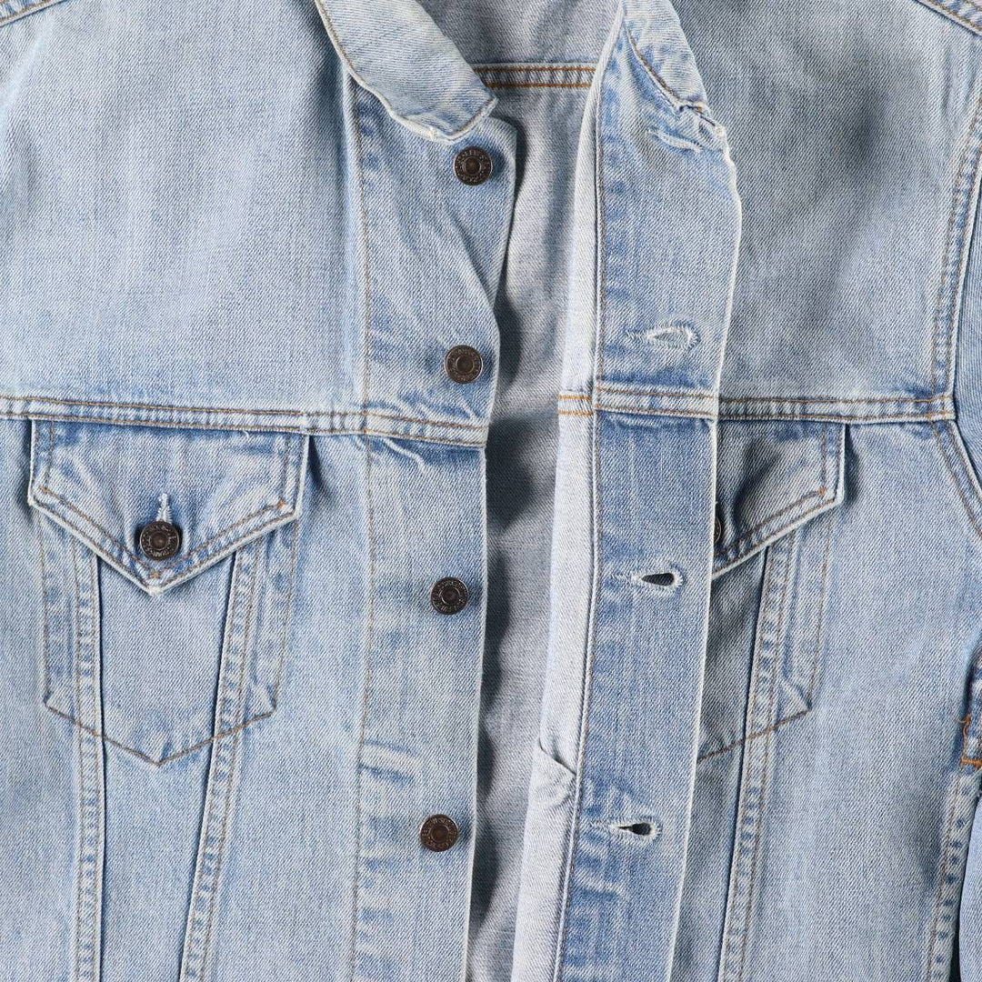 Levi's Euro Model Denim Jacket, Men's XL cotton blue type Vintage Second Hand