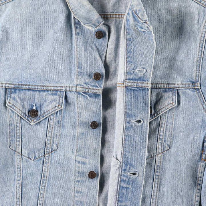 Levi's Euro Model Denim Jacket, Men's XL cotton blue type Vintage Second Hand