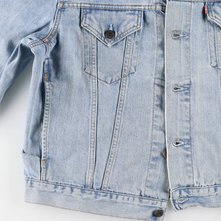 Levi's Euro Model Denim Jacket, Men's XL cotton blue type Vintage Second Hand