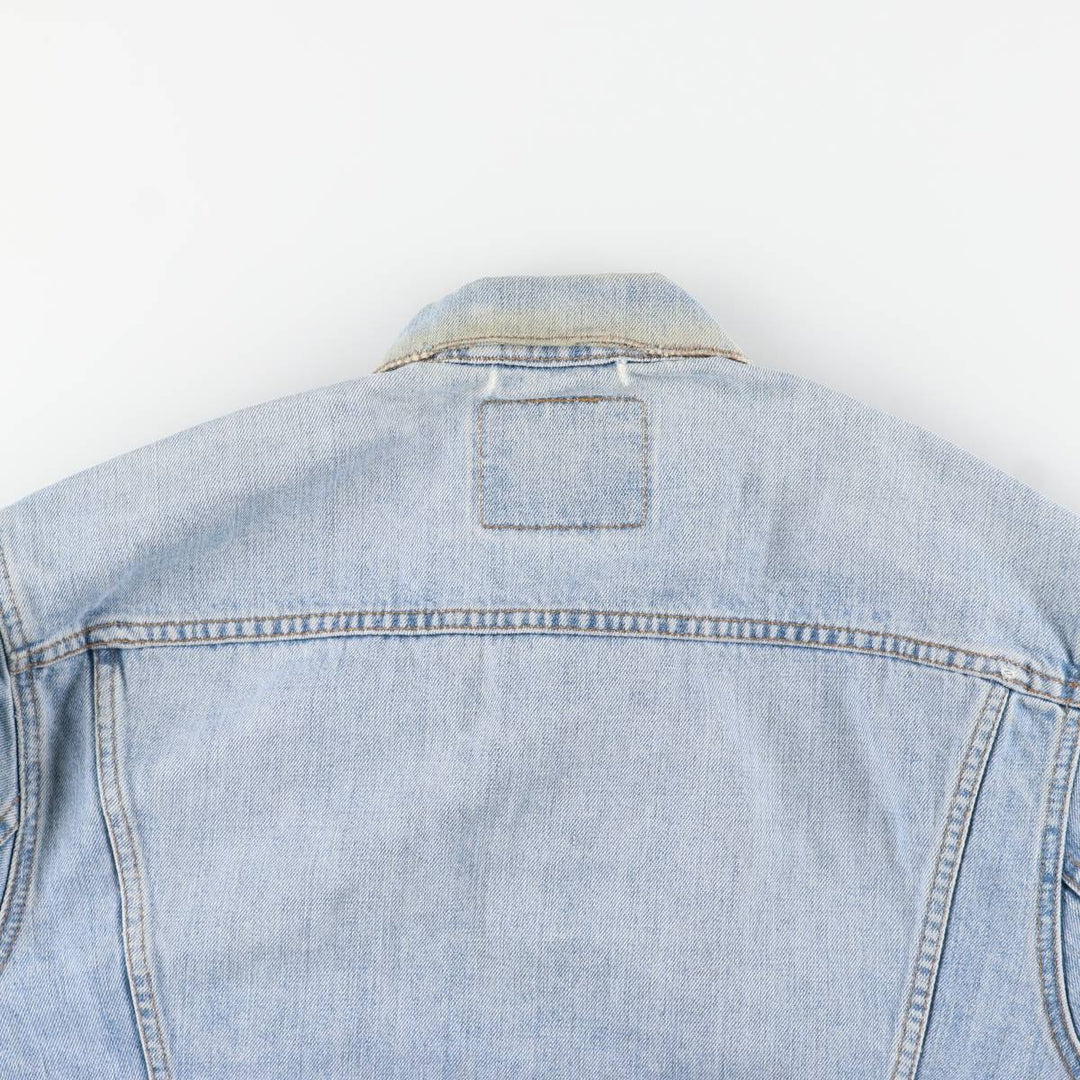 Levi's Euro Model Denim Jacket, Men's XL cotton blue type Vintage Second Hand