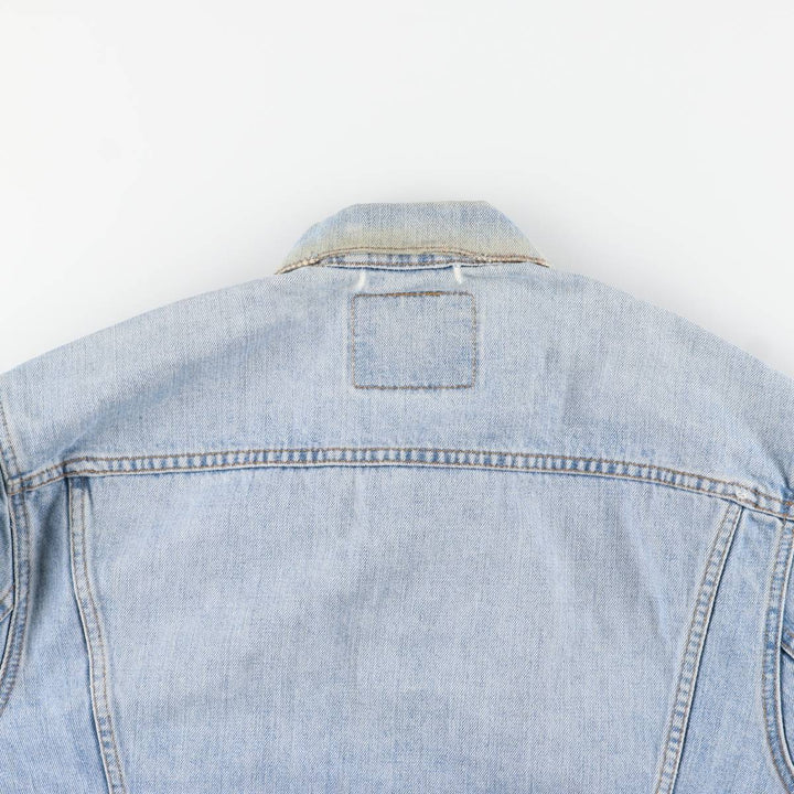 Levi's Euro Model Denim Jacket, Men's XL cotton blue type Vintage Second Hand