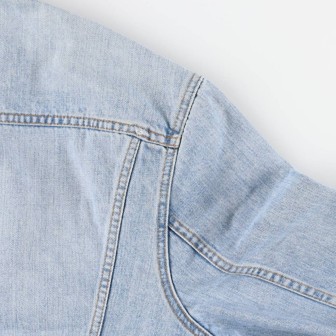 Levi's Euro Model Denim Jacket, Men's XL cotton blue type Vintage Second Hand