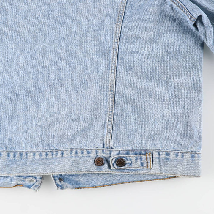 Levi's Euro Model Denim Jacket, Men's XL cotton blue type Vintage Second Hand
