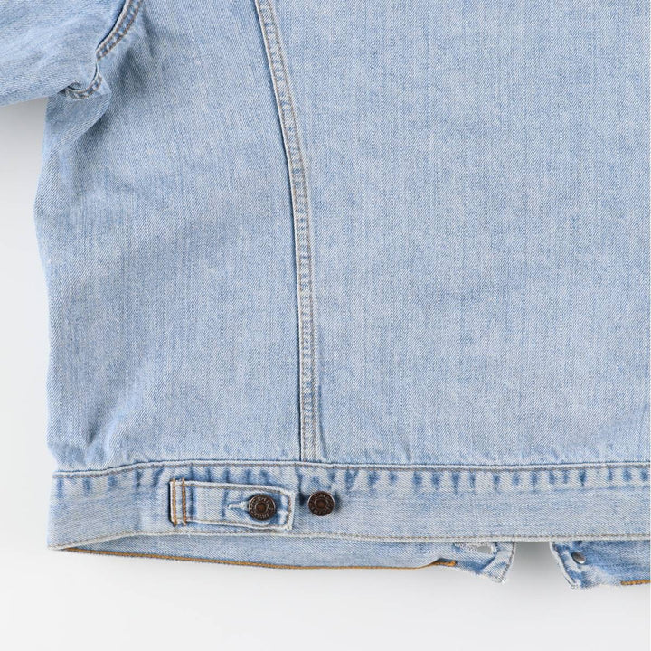 Levi's Euro Model Denim Jacket, Men's XL cotton blue type Vintage Second Hand