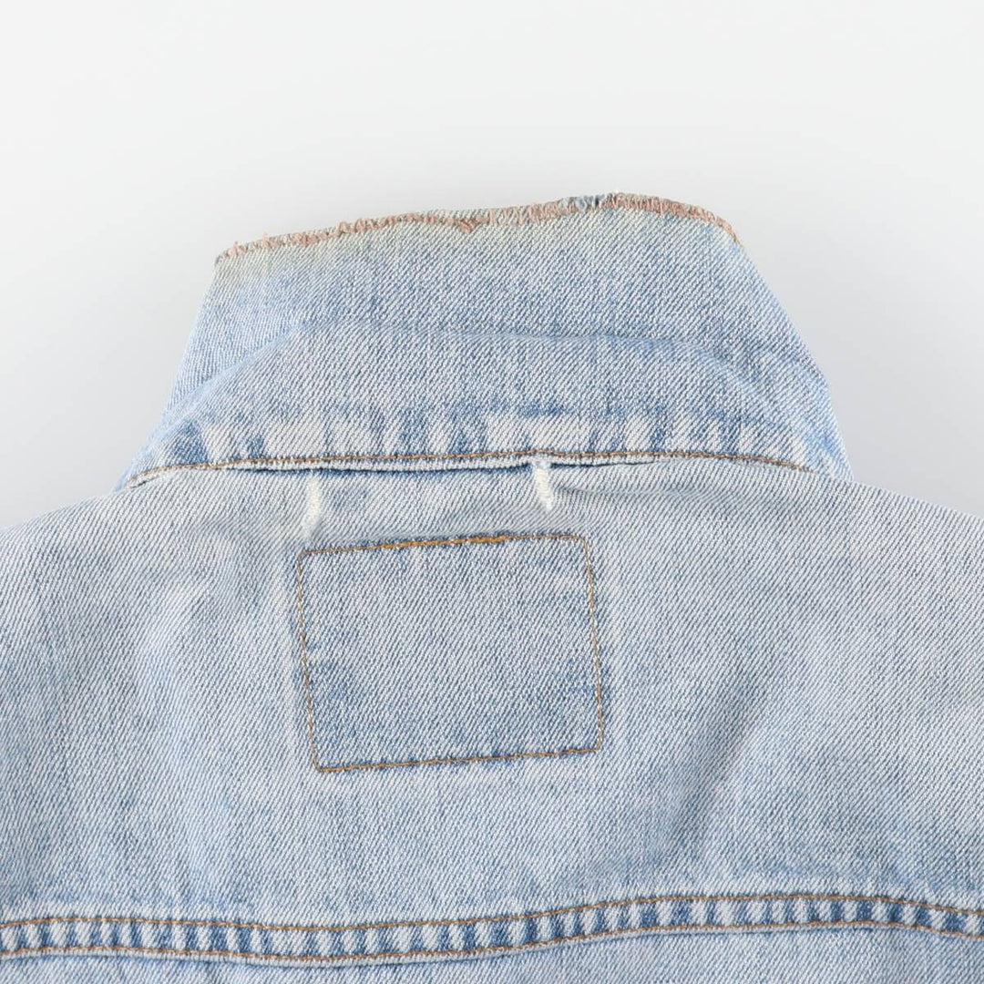 Levi's Euro Model Denim Jacket, Men's XL cotton blue type Vintage Second Hand