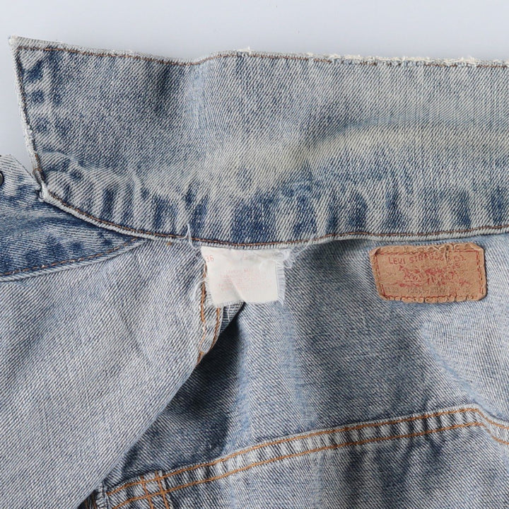 Vintage 1990'S Levi's 75505-0217 denim jacket, made in Canada, size S. cotton blue type Vintage Second Hand