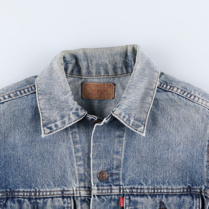 Vintage 1990'S Levi's 75505-0217 denim jacket, made in Canada, size S. cotton blue type Vintage Second Hand