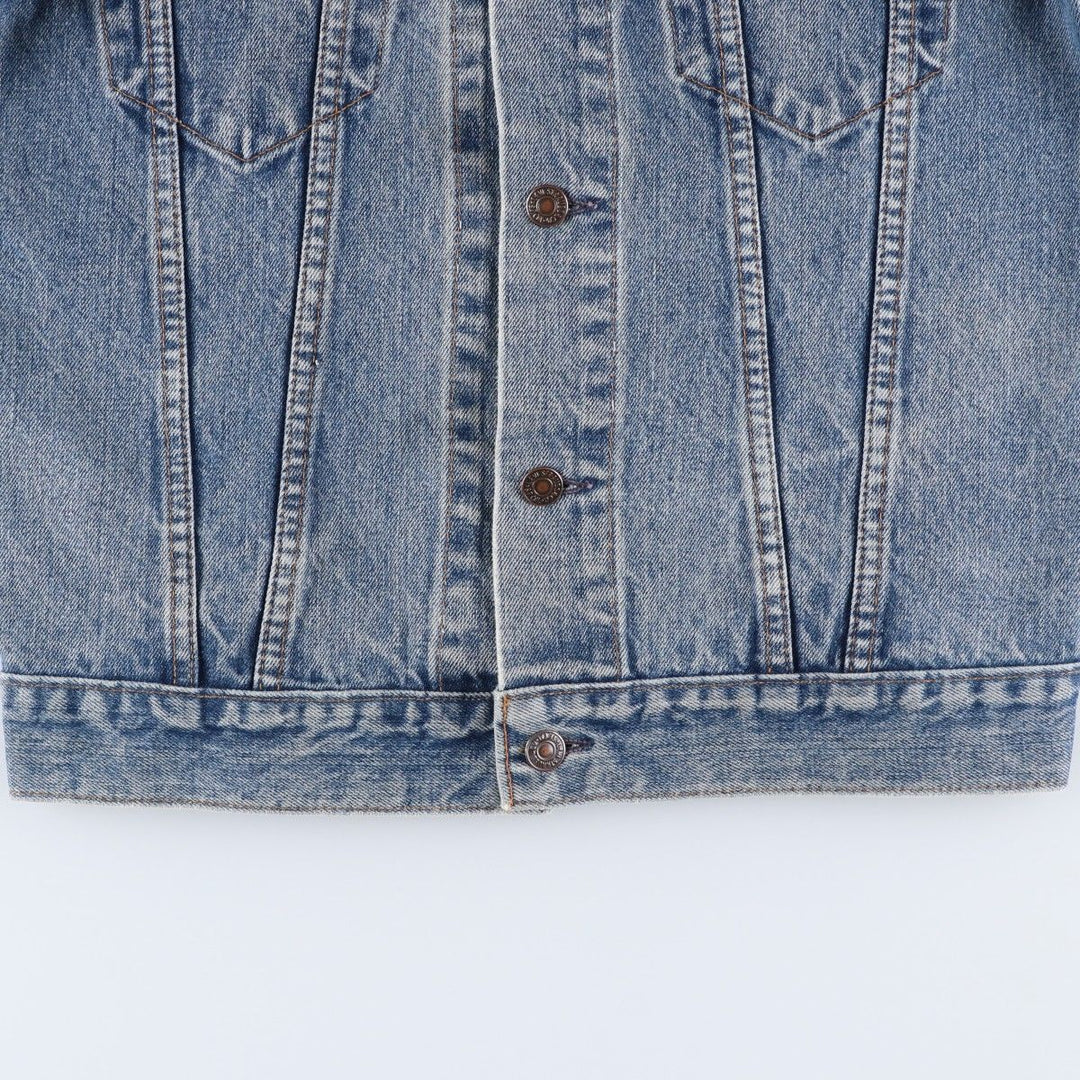 Vintage 1990'S Levi's 75505-0217 denim jacket, made in Canada, size S. cotton blue type Vintage Second Hand