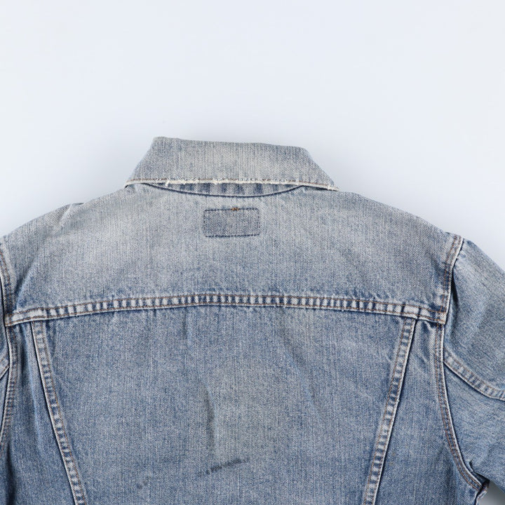 Vintage 1990'S Levi's 75505-0217 denim jacket, made in Canada, size S. cotton blue type Vintage Second Hand