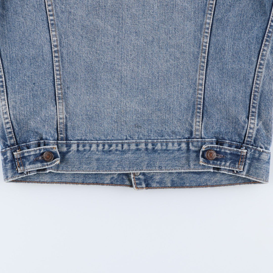 Vintage 1990'S Levi's 75505-0217 denim jacket, made in Canada, size S. cotton blue type Vintage Second Hand