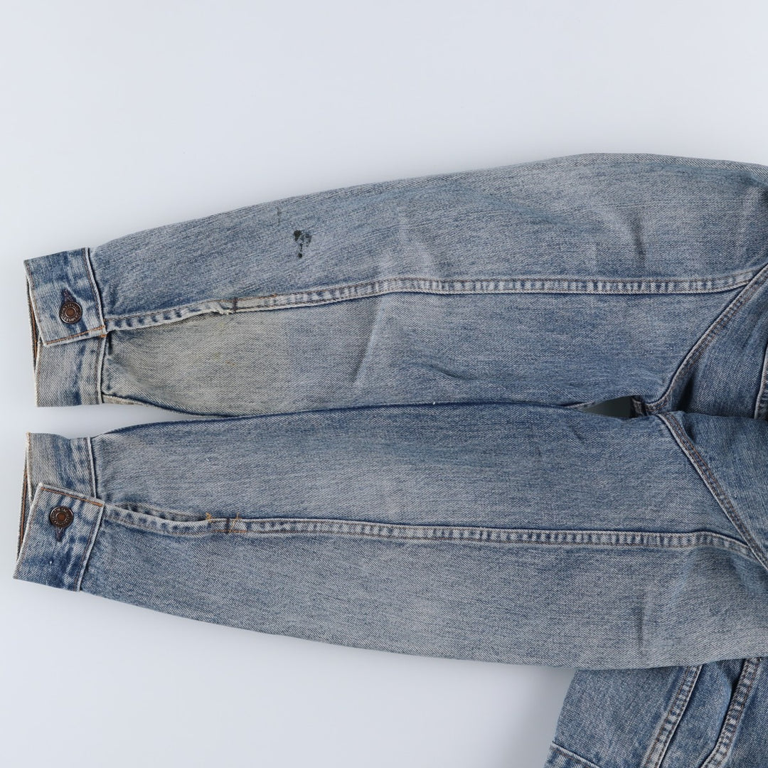 Vintage 1990'S Levi's 75505-0217 denim jacket, made in Canada, size S. cotton blue type Vintage Second Hand