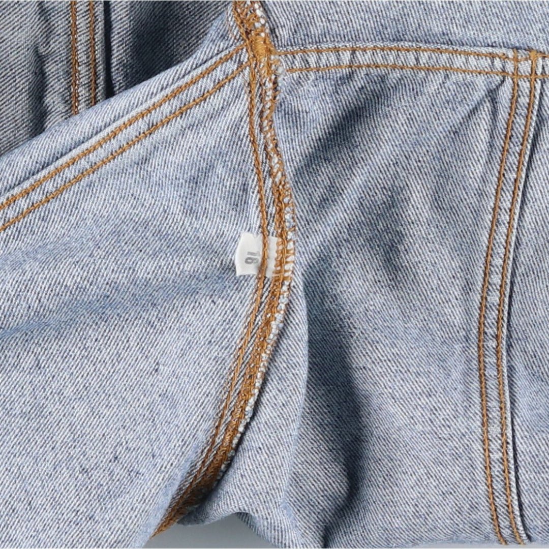 Vintage Lee Riders denim jacket from the 1980'S and 1990s, size L, men's size L. cotton blue type Vintage Second Hand