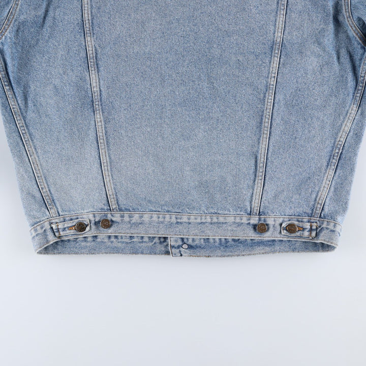 Vintage Lee Riders denim jacket from the 1980'S and 1990s, size L, men's size L. cotton blue type Vintage Second Hand