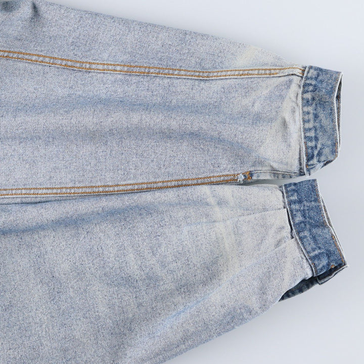 Vintage Lee Riders denim jacket from the 1980'S and 1990s, size L, men's size L. cotton blue type Vintage Second Hand
