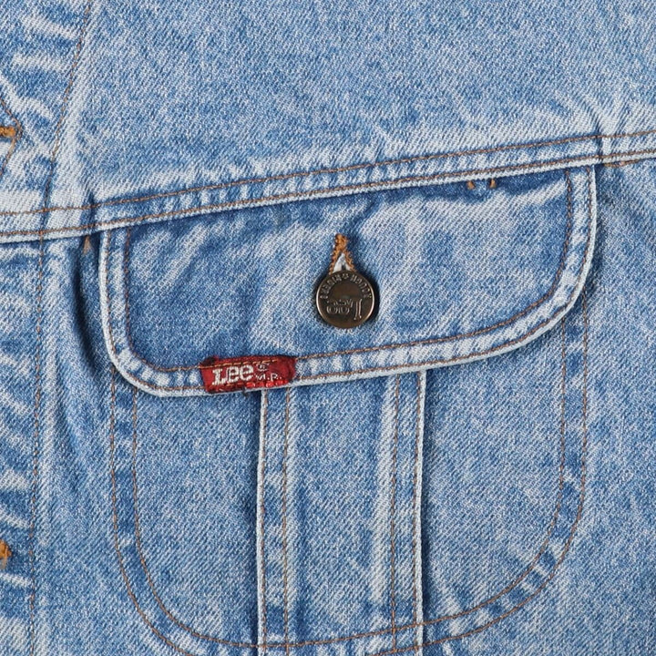 Vintage Lee Rough Riders denim jacket, size L, from the 1980s. unclear blue type Vintage Second Hand