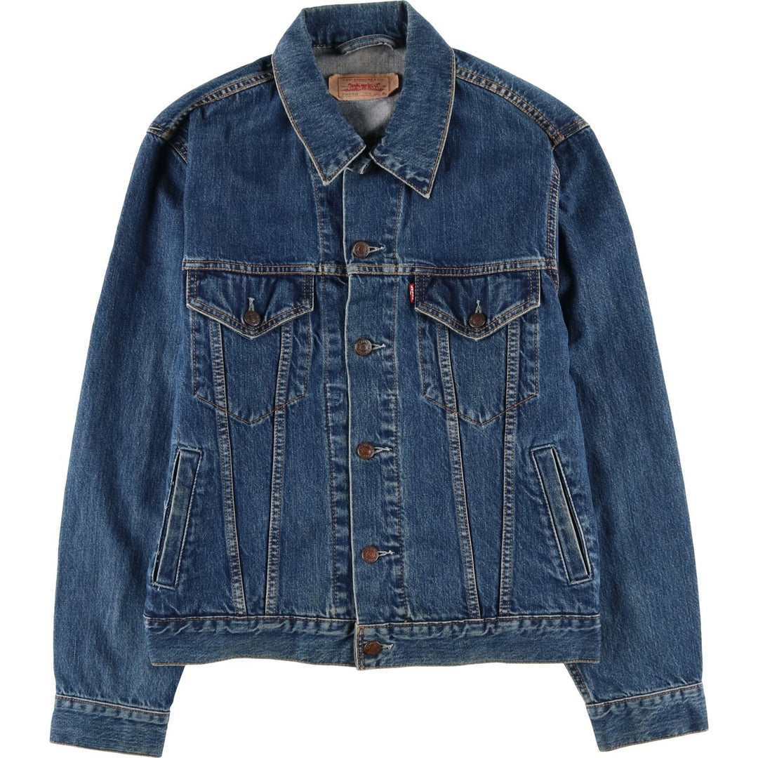 2000'S Levi's 70550-0414 Euro Model Denim Jacket, Men's Size Small cotton blue type Vintage Second Hand