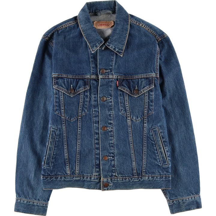2000'S Levi's 70550-0414 Euro Model Denim Jacket, Men's Size Small cotton blue type Vintage Second Hand